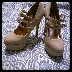 Swede platform heels